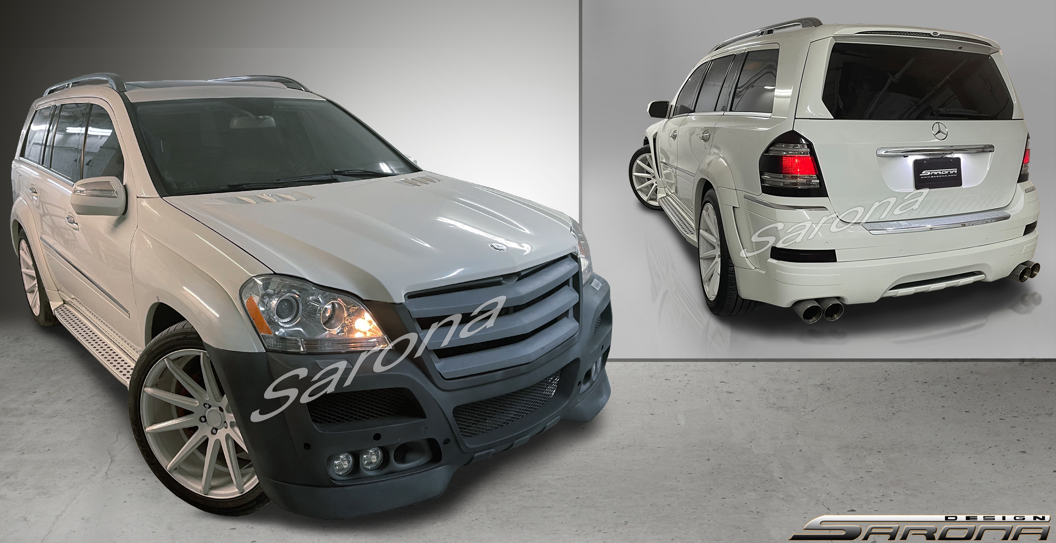 Custom Mercedes GL  SUV/SAV/Crossover Body Kit (2006 - 2012) - $5700.00 (Part #MB-187-KT)